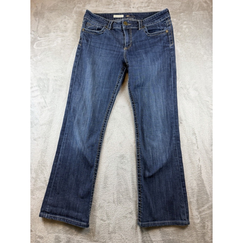 KUT From The Kloth Jeans Womens 10 Natalie High Rise Bootcut Flap Back Pockets